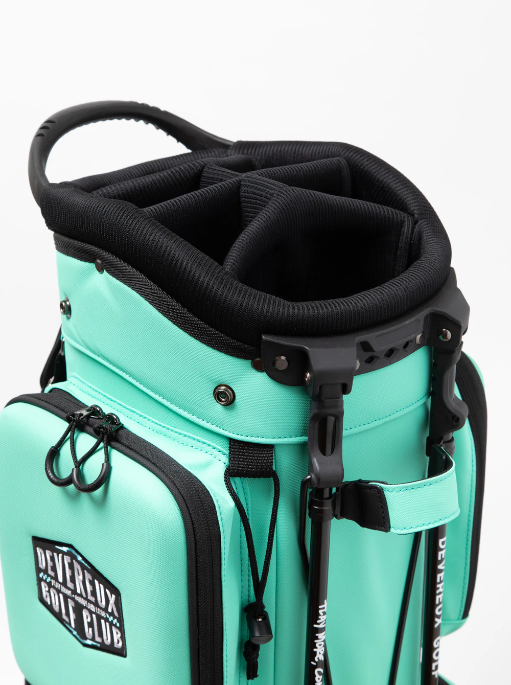 DEVEREUX GOLF Deep Side Pocket Caddie Bag/ディープサイドポケットキャディーバッグ 763474846-AQUA