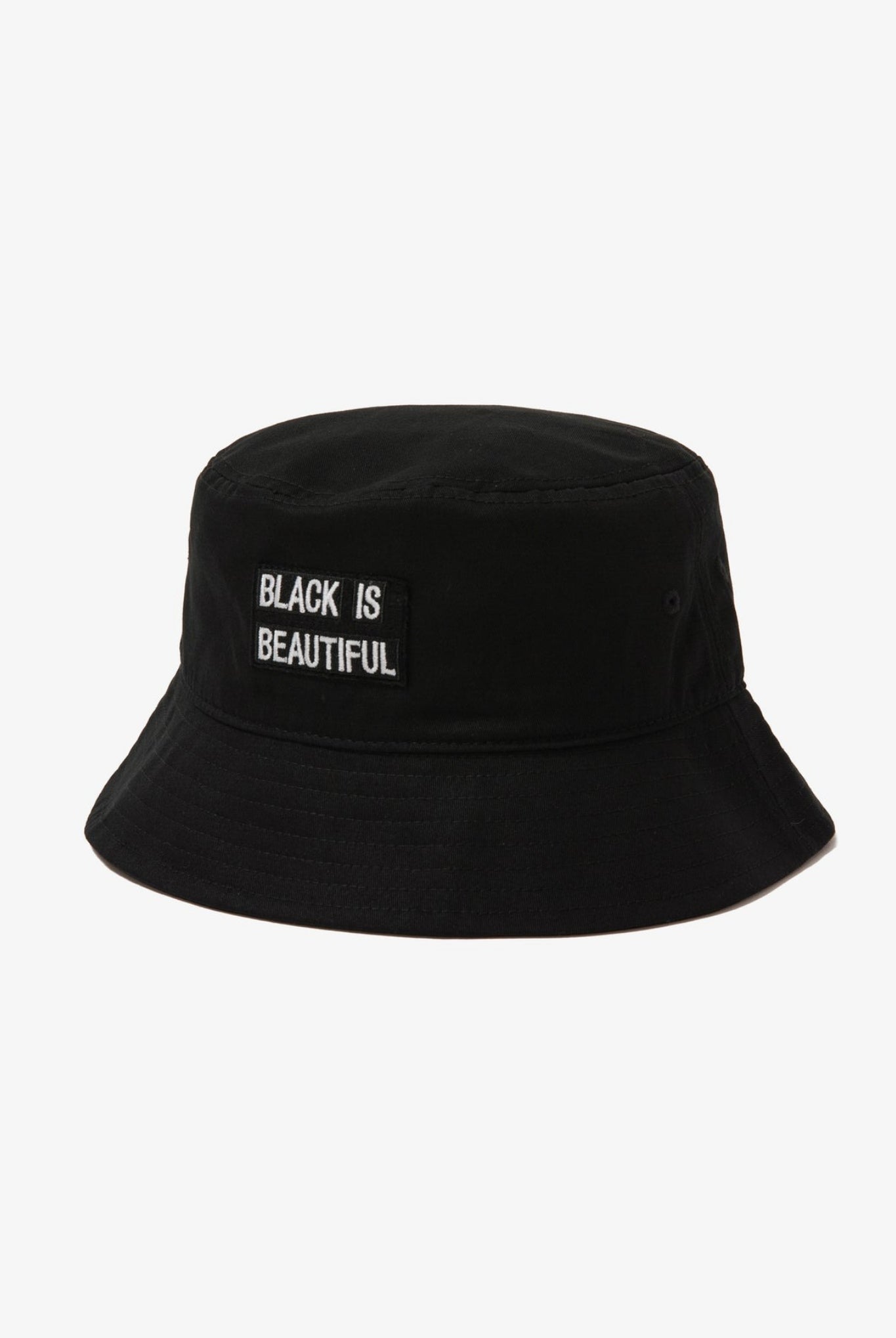 BOX LOGO BUCKET HAT B085 バケットハット コットン 100%  / BLACK