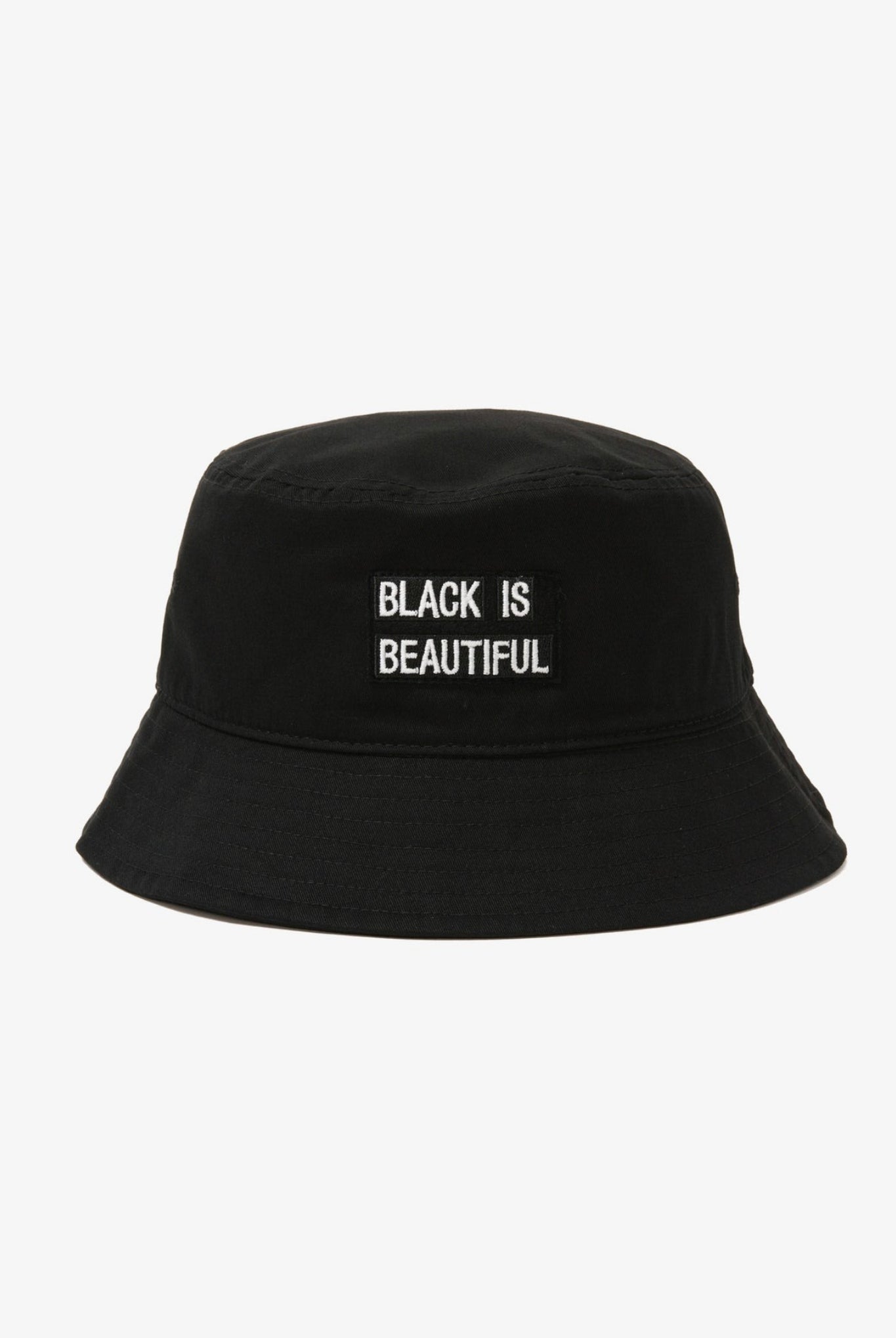 BOX LOGO BUCKET HAT B085 バケットハット コットン 100%  / BLACK