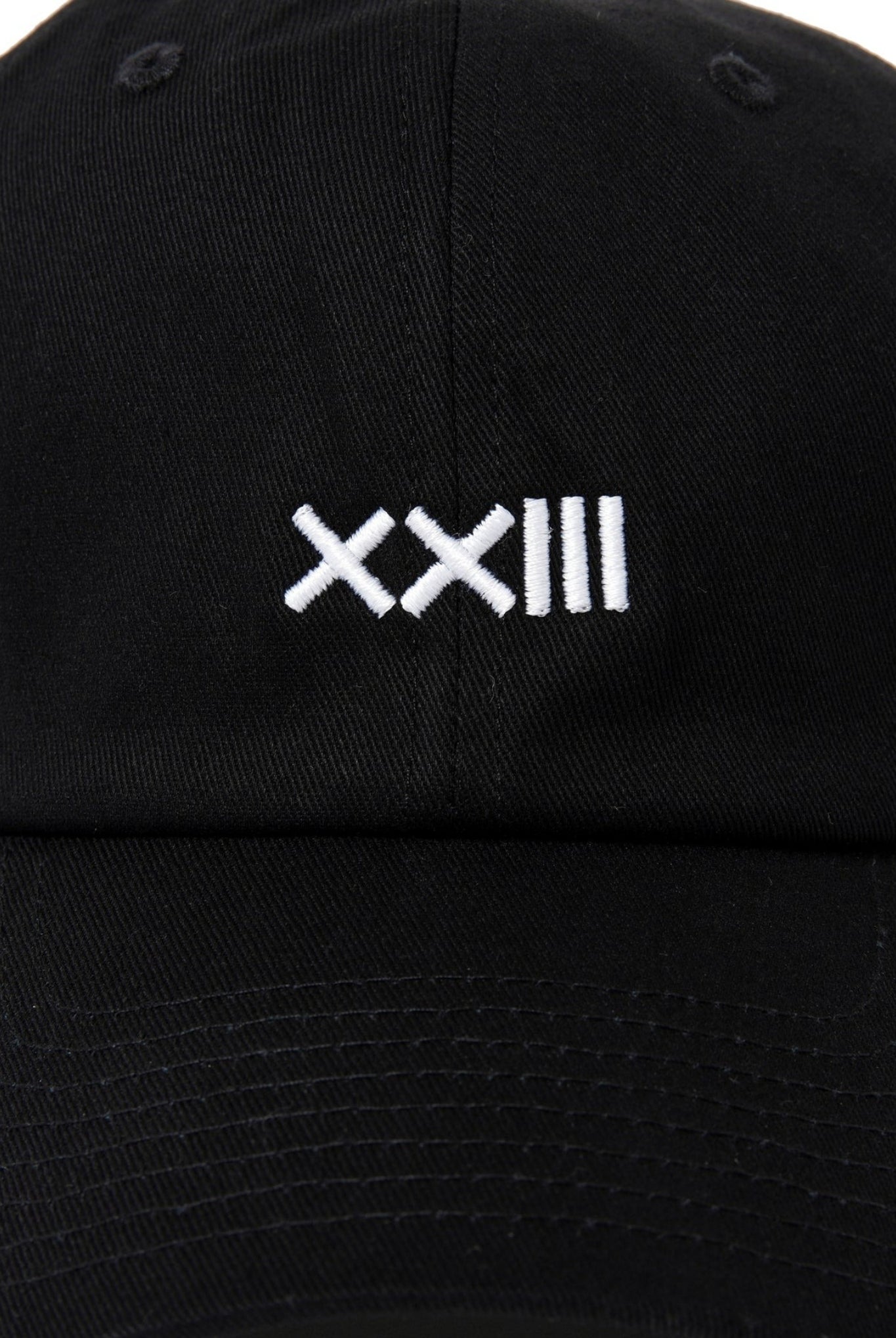 CLASSIC LOGO CAP X174 キャップ コットン100% サイズ調整可 / BLACK