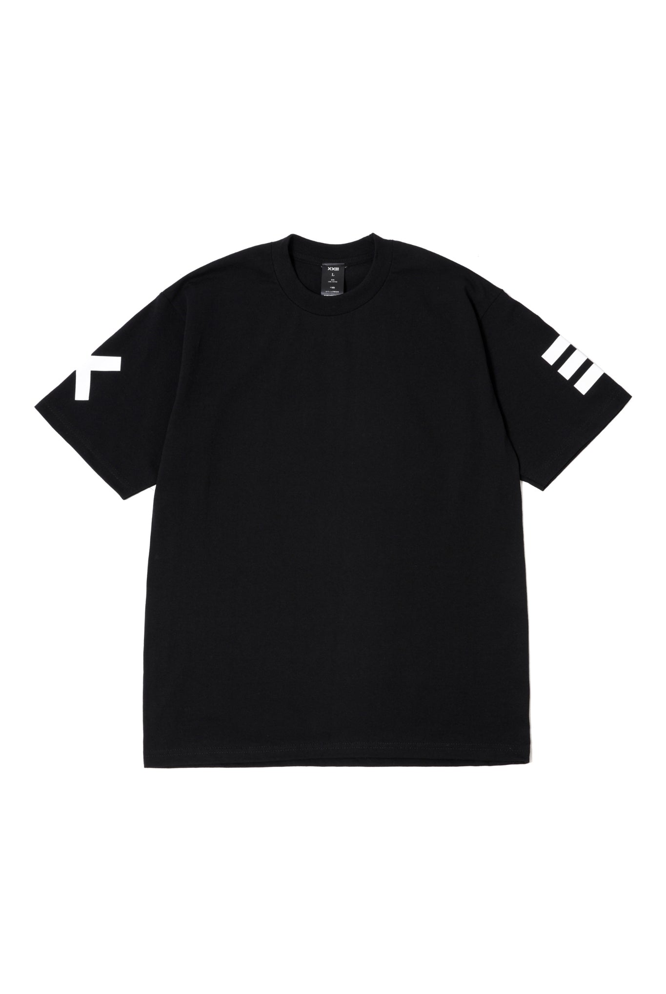 CLASSIC LOGO TEE X257 クルーネック Tシャツ コットン 100% 6.5oz / BLACK