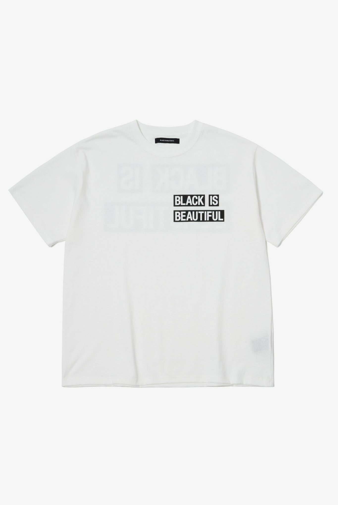 BOX LOGO TEE TURITEN TEE B112 B113 Tシャツ コットン 100% 日本製 吊り天竺 7.5オンス / WHITE