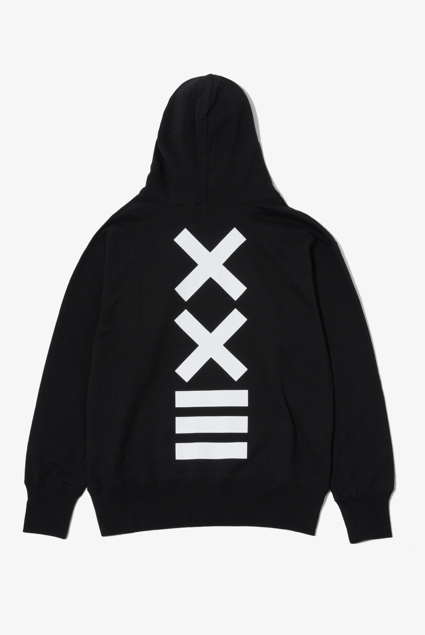 CLASSIC LOGO SWEAT HOODIE 裏毛 X261 X262 フーディー スウェット コットン100% 裏毛 13oz / BLACK